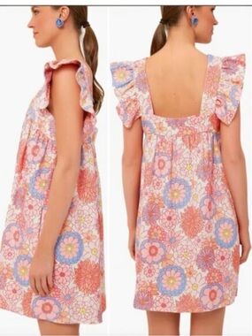 Tuckernuck Pink Multi Floral Tote